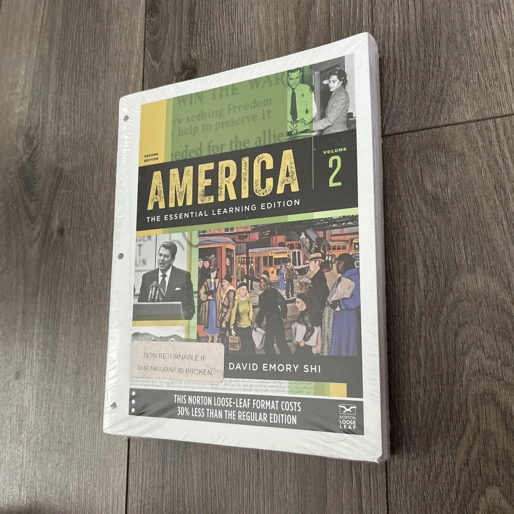 America: the Essential Learning Edition by David E. Shi (2018, Ringbound /...